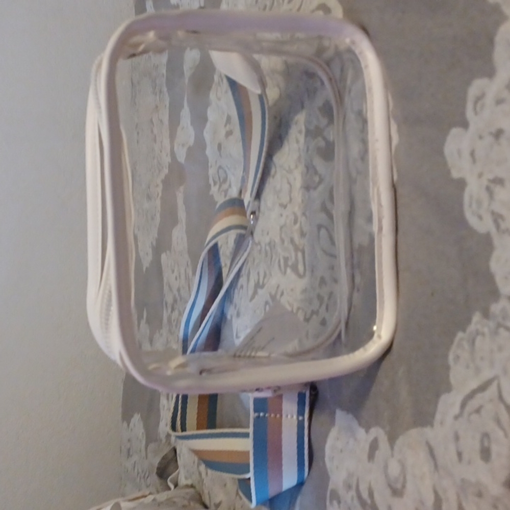 Clear crossbody purse